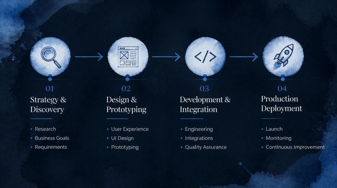 ai software development stages