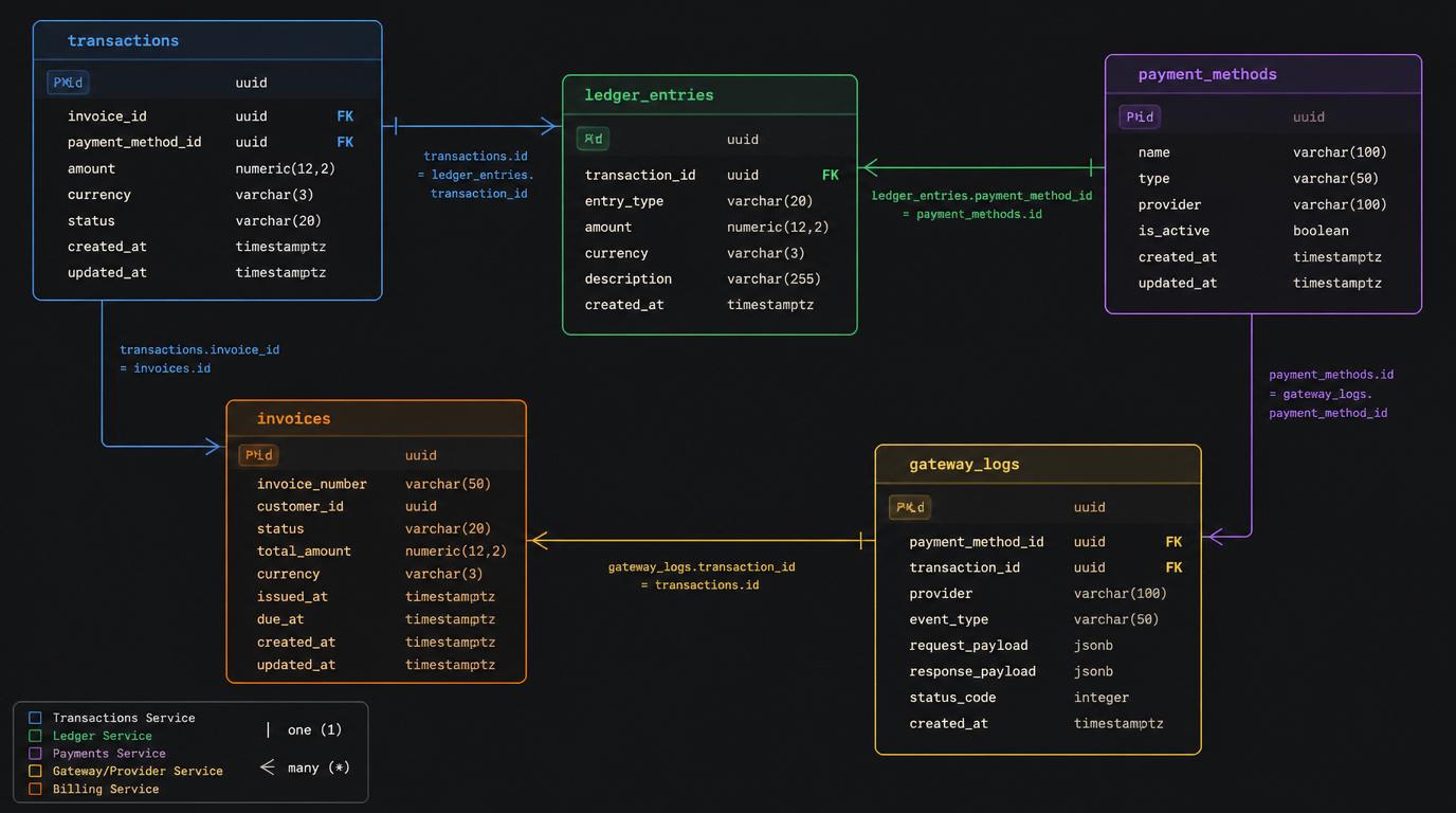 Database Schema Diagram